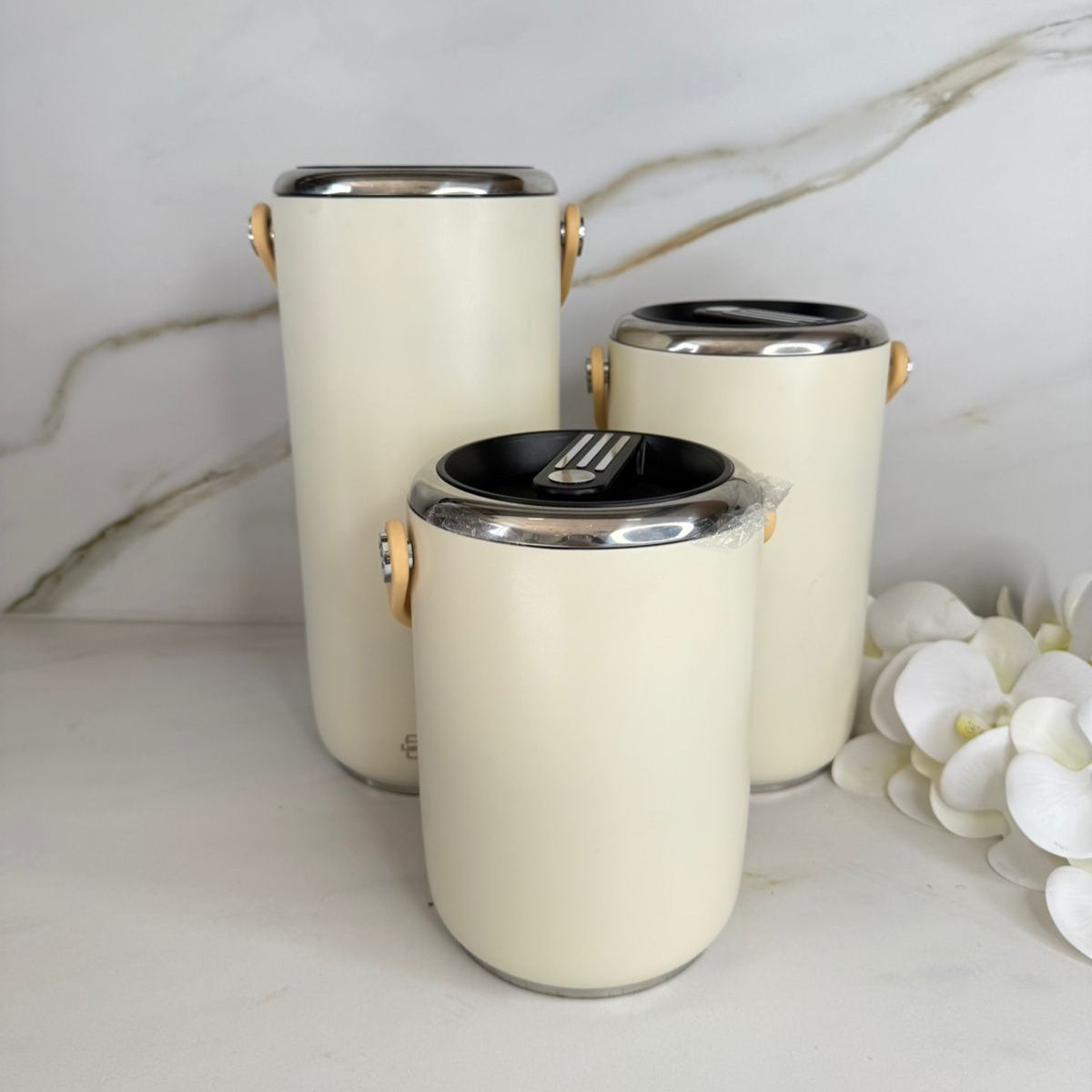 قاپەی نانی ستيل به 3 قەبارەى جياواز