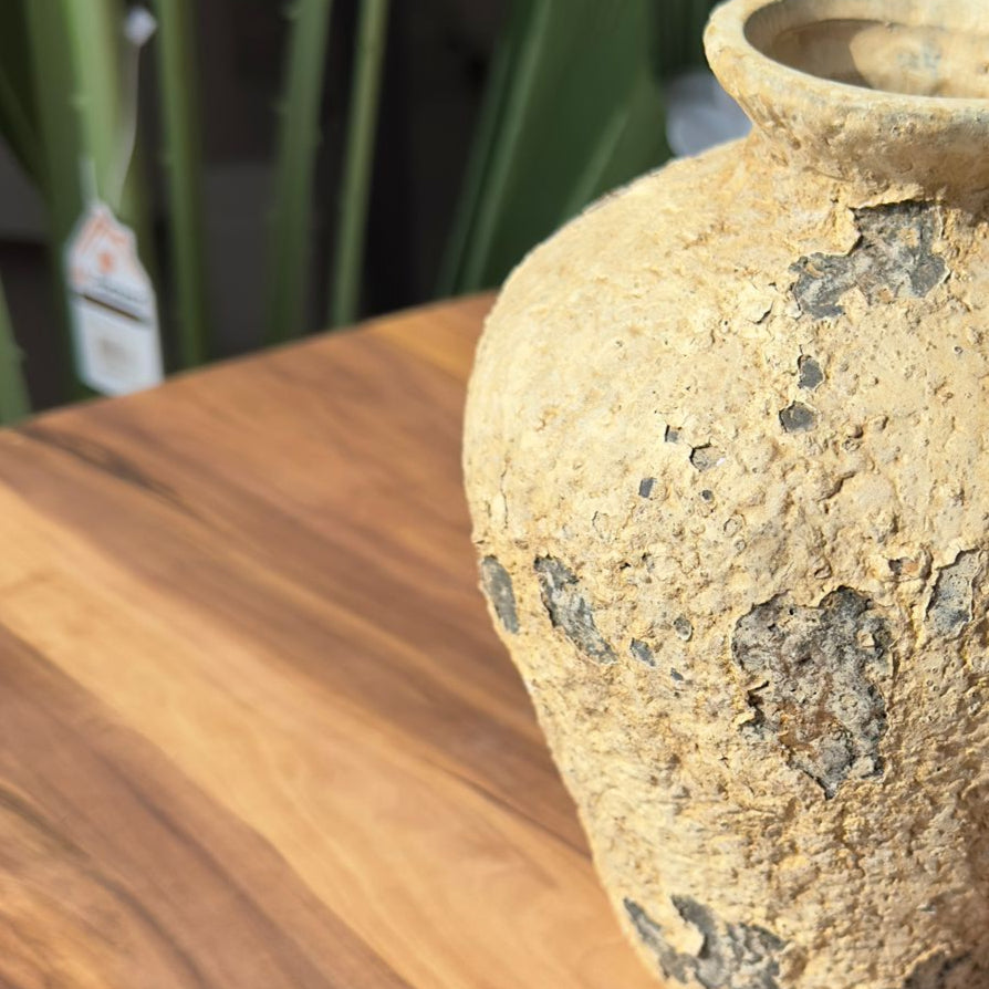 Rustic Terra Duo-Aged Pottery Vases