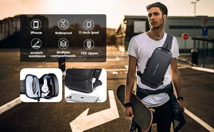 Water-Proof Men's Chest Bag