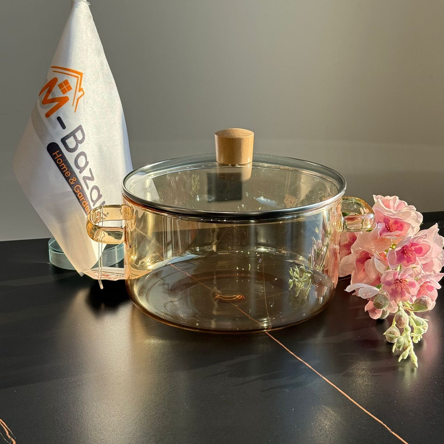 Glass Cooking Clear Design Stockpot