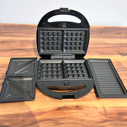 3 In 1 Sandwich & Waffle Maker