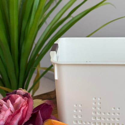 2-Sized Durable Multi-Purpose Storage Baskets