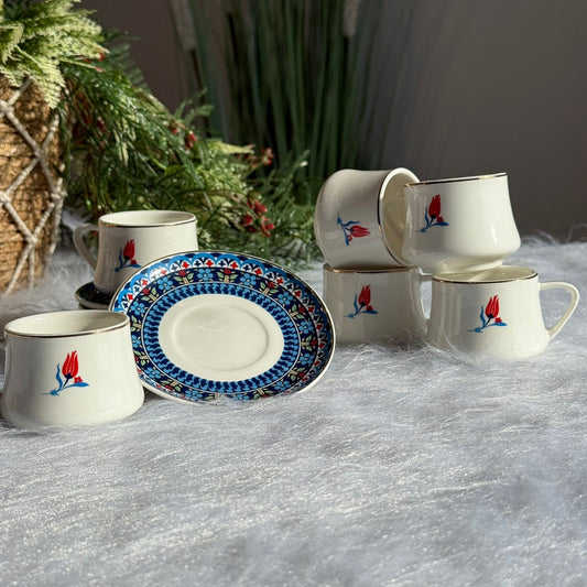 Coffee Cup Set – 6 Piece