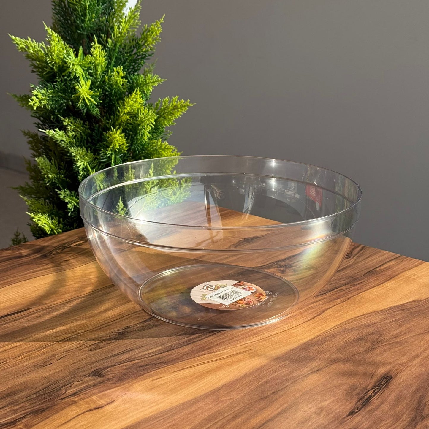 Clear Multi-Size Round Serving & Storage Bowls