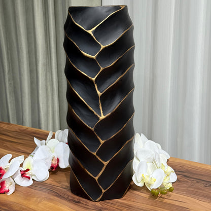 Luxury Ceramic Black Vase