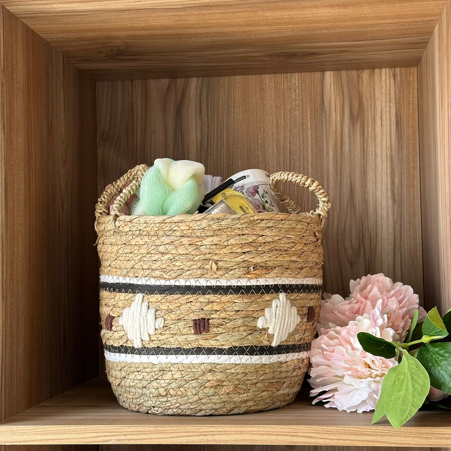 Decorative Woven Storage Basket Set