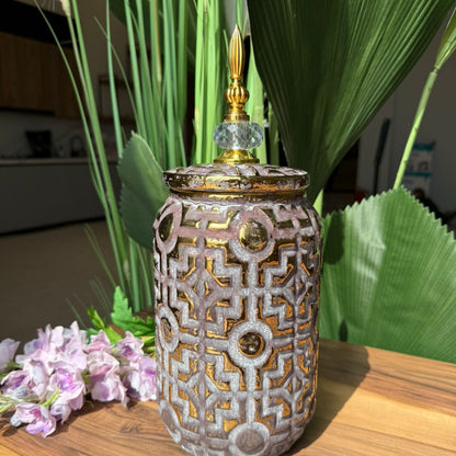 Golden Mosaic Accent Jar Collection