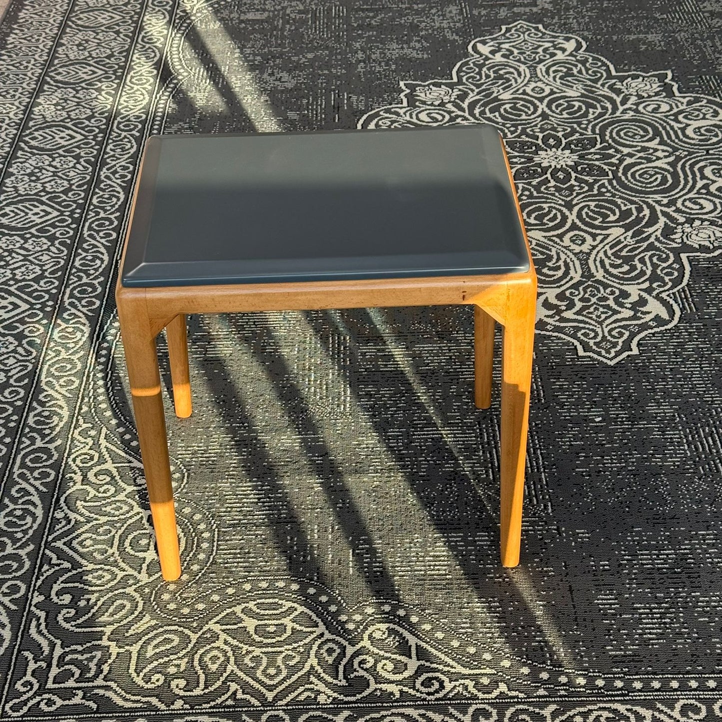 Luca - Modern Durable Table Set - Beige & Grey