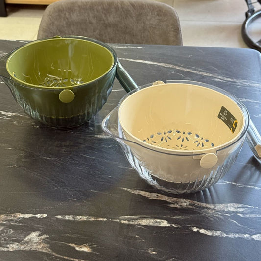 Drying Cleaning Vegetable Colander Bowl