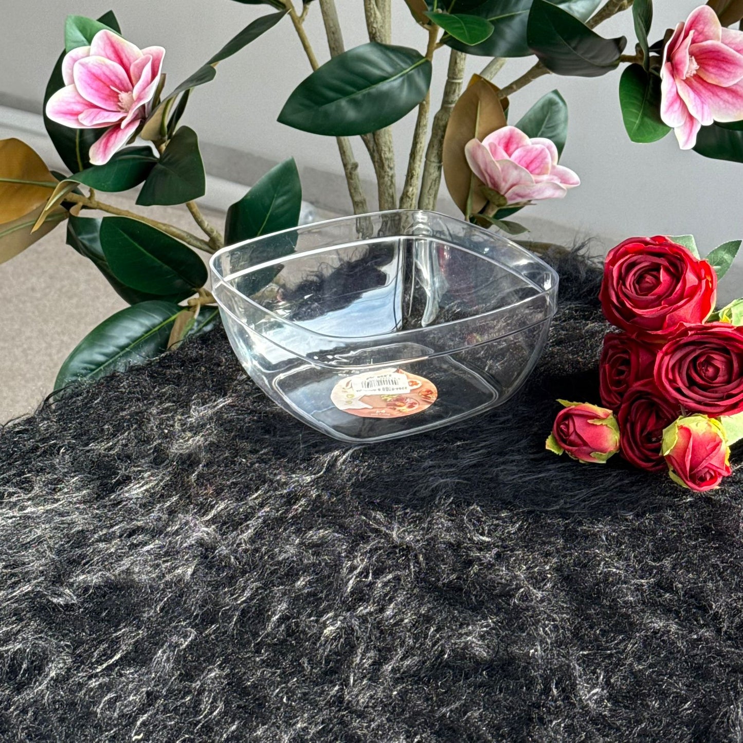 Clear Multi-Size Serving & Storage Bowls