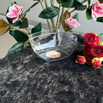 Clear Multi-Size Serving & Storage Bowls