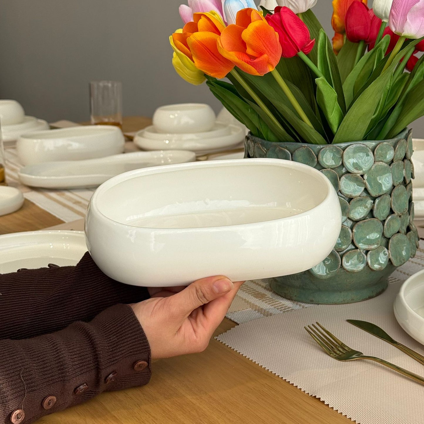 Modern Ceramic Dinnerware Set