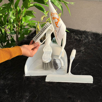All-in-One Dustpan and Brush Set