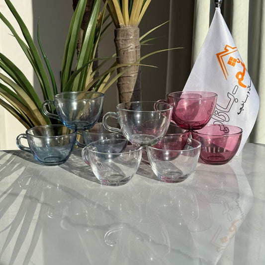 Elegant Glass Tea Cups