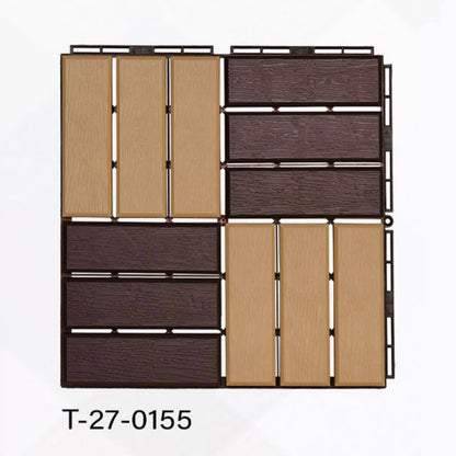 Wood Design - Plastic Interlocking Deck Tiles