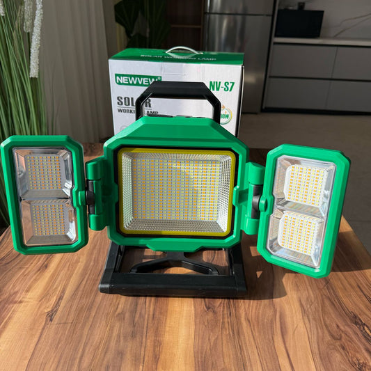 Portable Solar & Reachable Battery LED Lamp