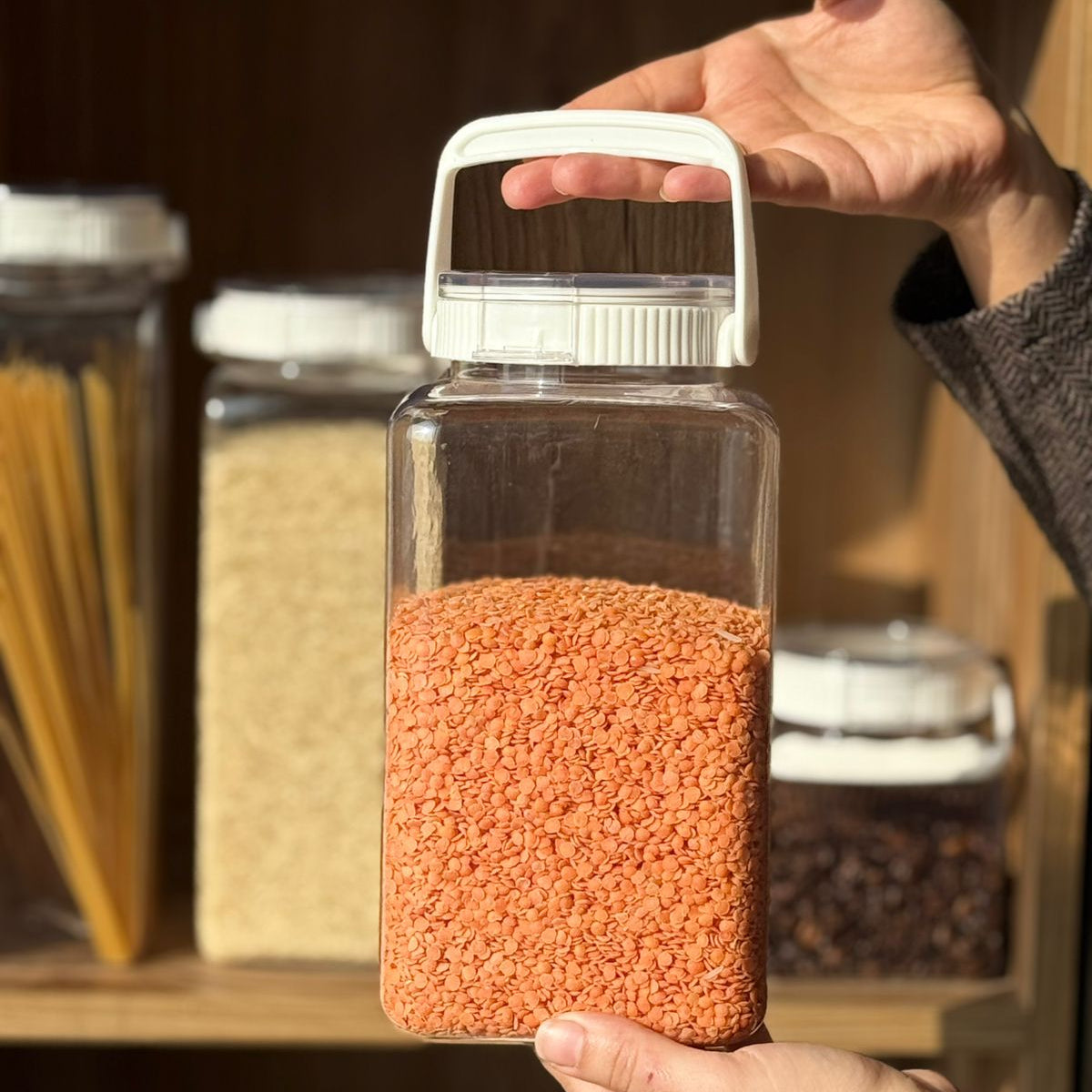 Multi-Purpose Airtight Food Storage Jars