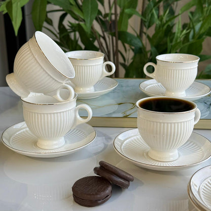 Elegant Classic Design Coffee Cup Set