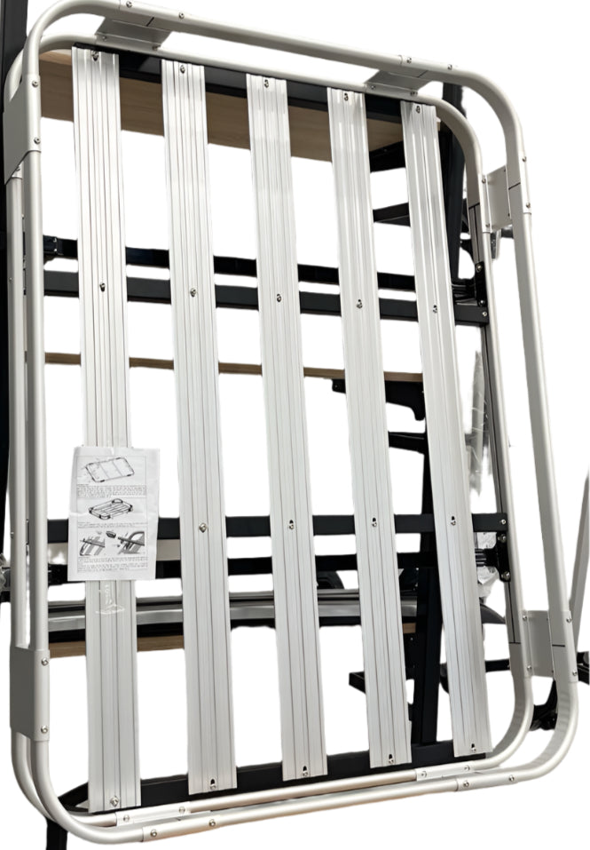 Aluminum Universal Car Roof Rack – Heavy-Duty Cargo Carrier - Silver