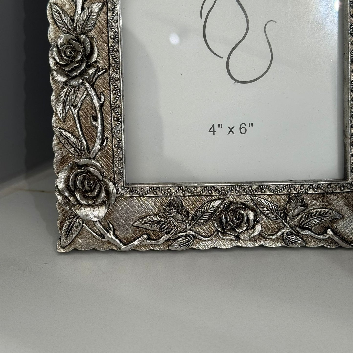 Vintage Floral Photo Frame