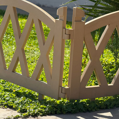 Decorative Lattice Garden Fence Panel