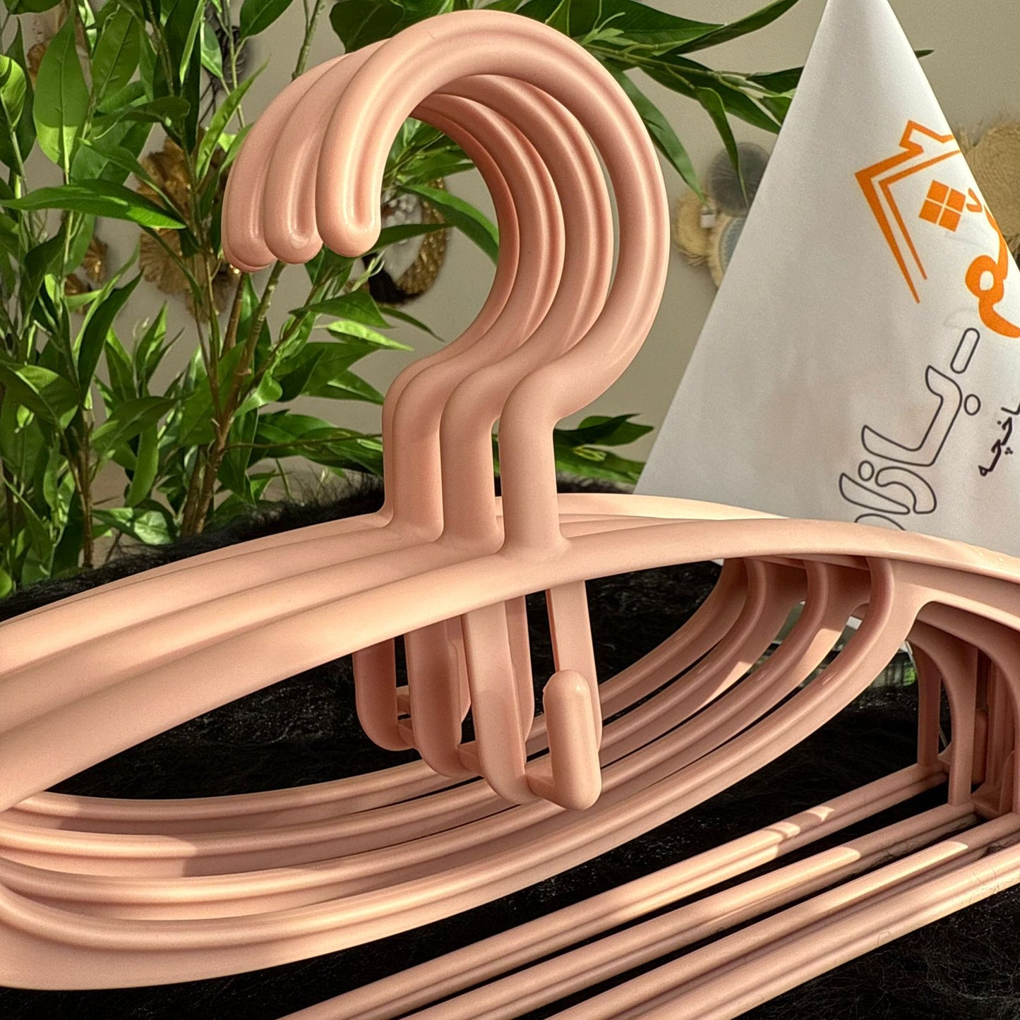 Plastic Clothes Hangers – 3-Piece Set