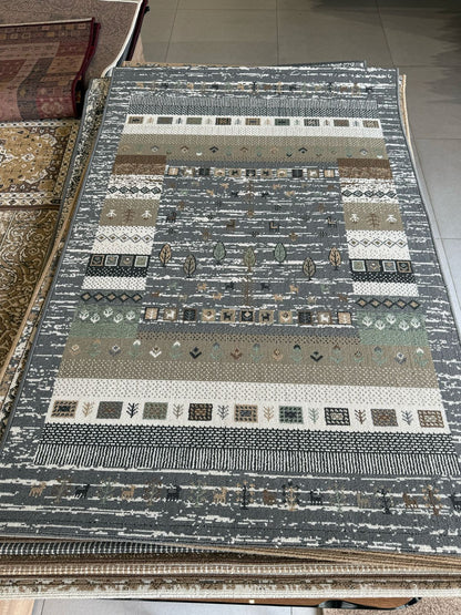 سجاد داخلي متعدد الألوان مقاس 1 × 1.5 م