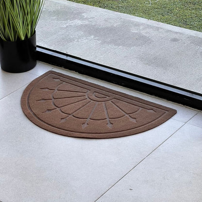 Economy D/14 43x73cm Half Circle Door Mat