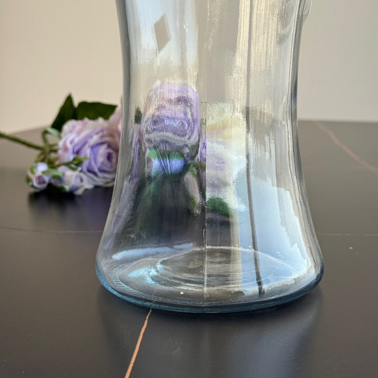 Modern Minimalist Clear Glass Vase