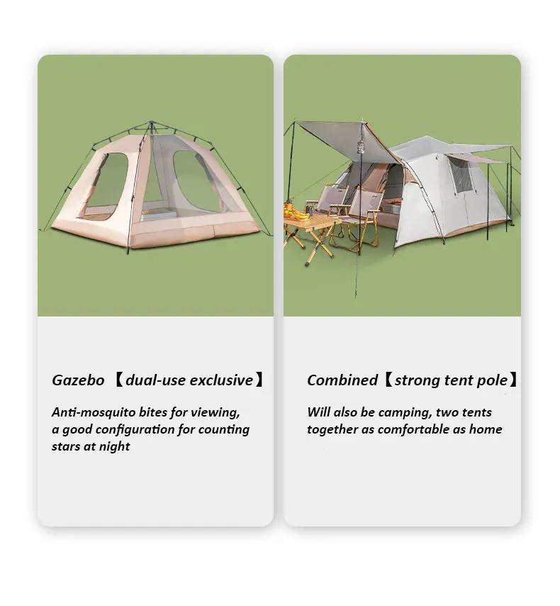 4-6 Person Portable Folding Camp Tent