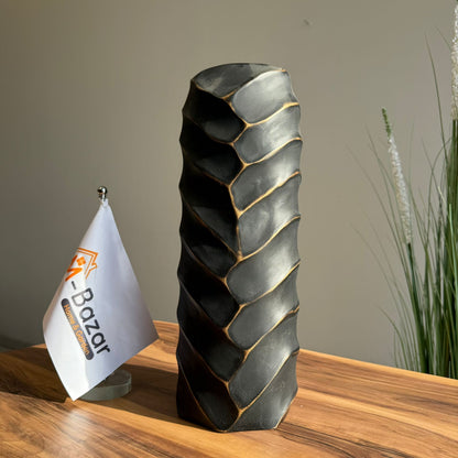 Luxury Ceramic Black Vase