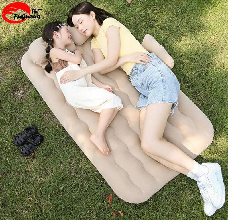 2Pcs - Inflatable Portable Car Air Mattress