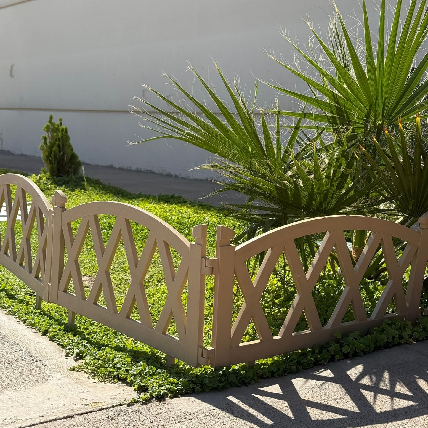 Decorative Lattice Garden Fence Panel