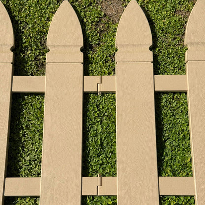 Plastic Picket Garden Fence
