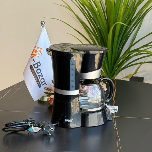 Durable Drip Coffee Machine With Glass Pot