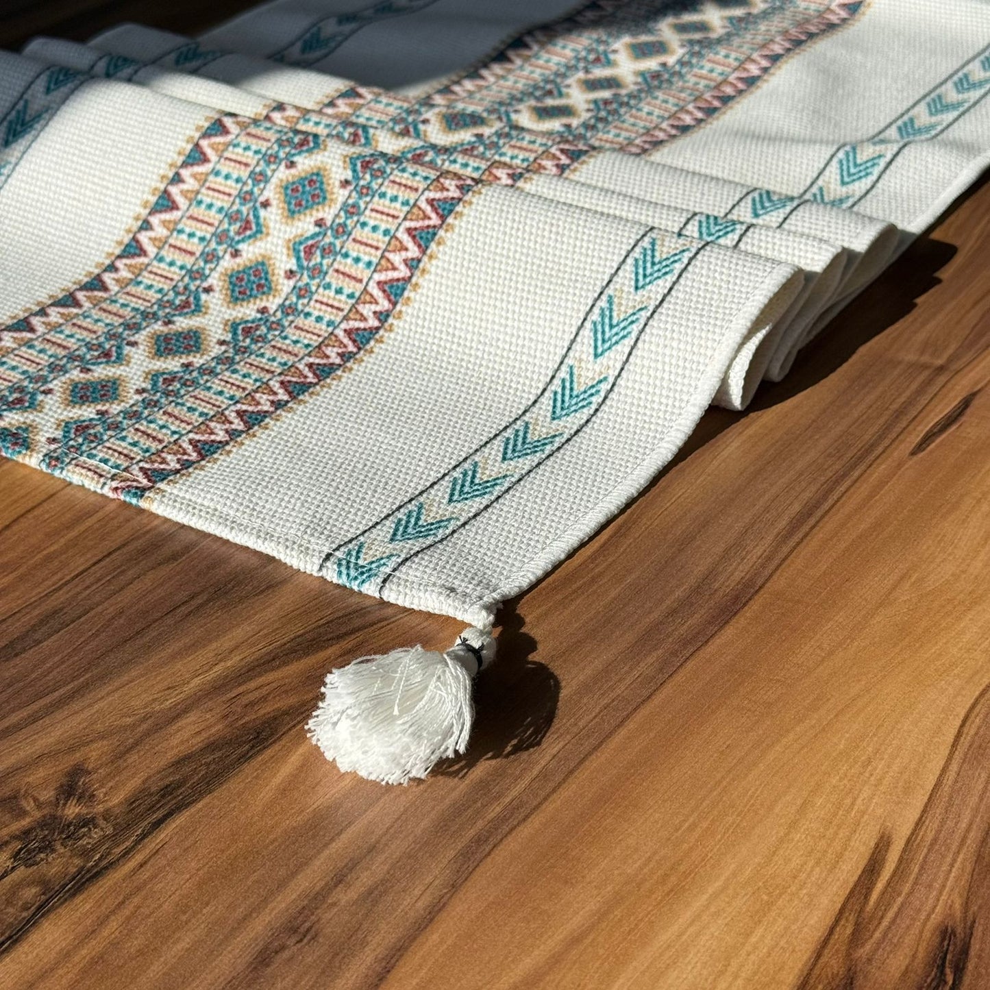 ٣٥ × ١٨٠سم ڕایەخی سەر مێزی دیکۆراتی شاهانە