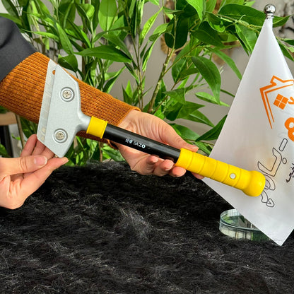 أداة مكشطة وفرم بمقبض طويل متعددة الاستخدامات