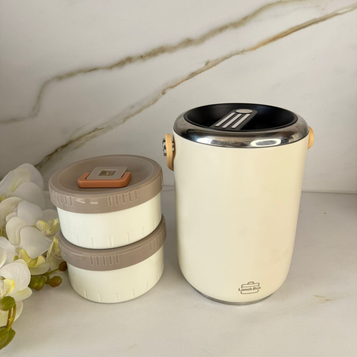 قاپەی نانی ستيل به 3 قەبارەى جياواز