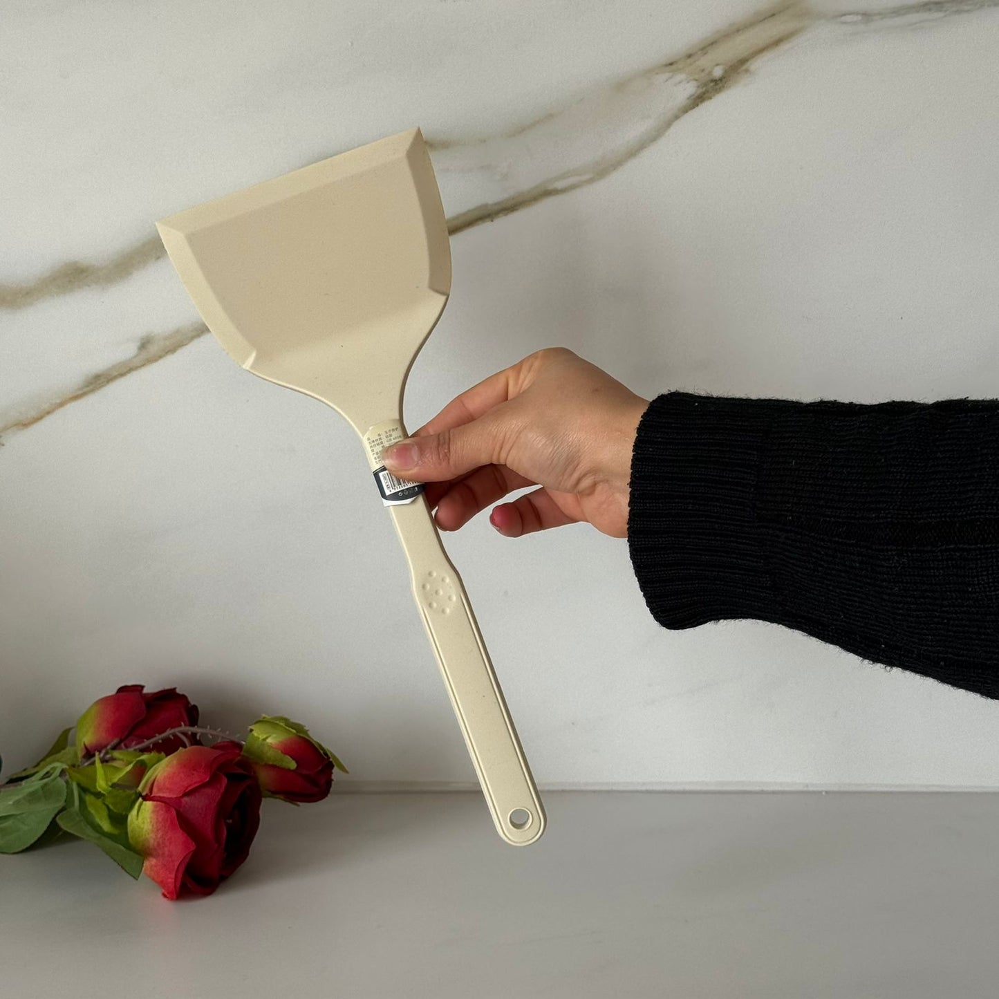 Non-Stick Serving Paddle with Wooden Handle