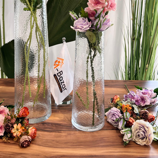 Crystal Ridge Glass Vases