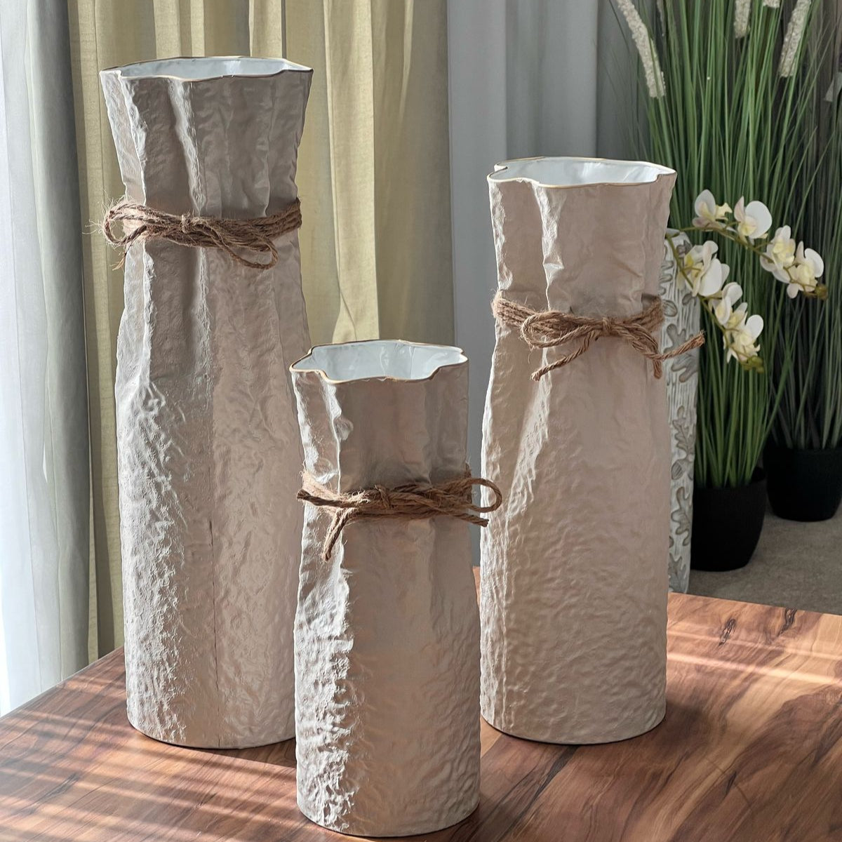 3 Sized Luxury Home Decoration Vase
