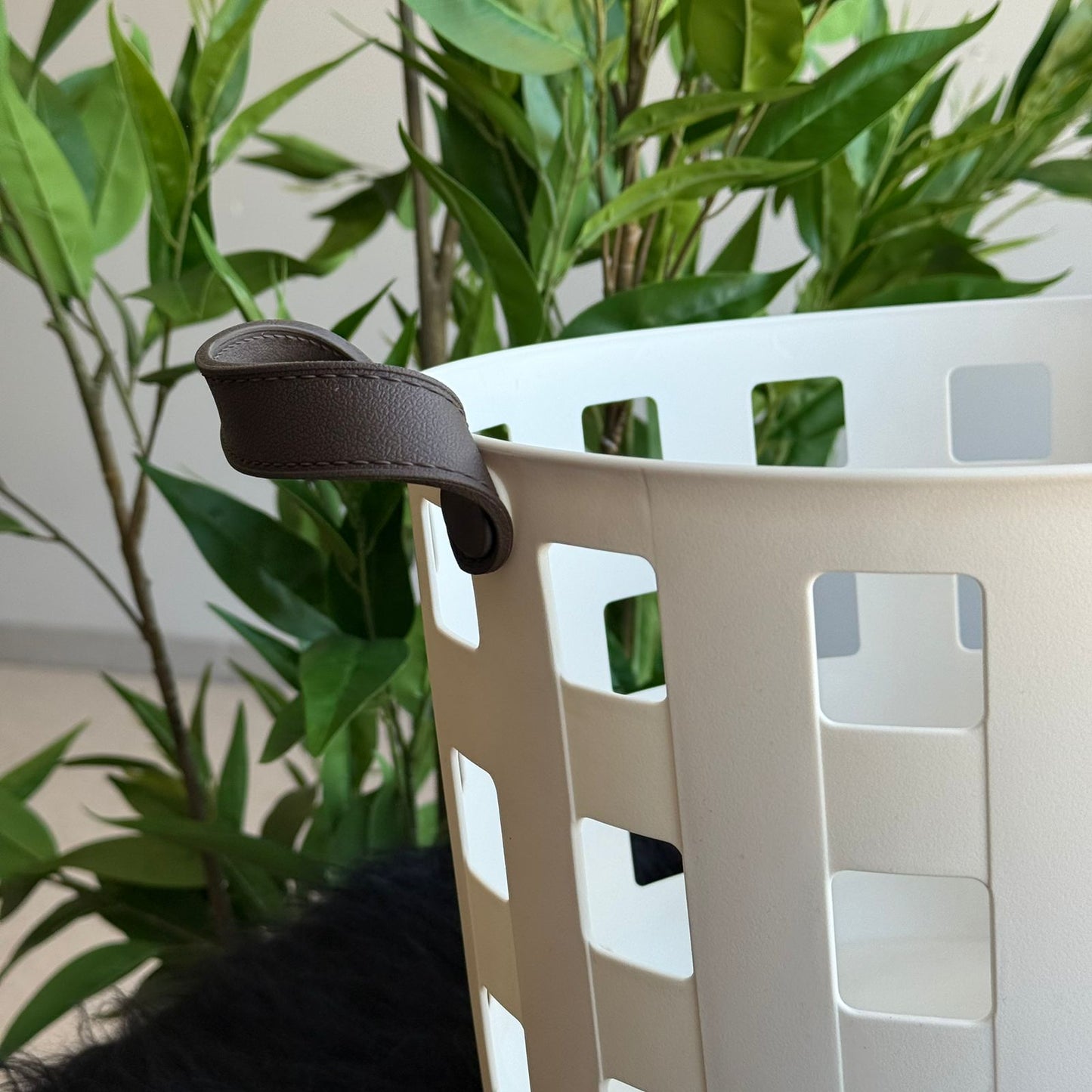 Multi-Purpose Round Storage Baskets With Handles