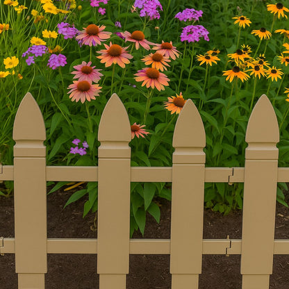 Plastic Picket Garden Fence