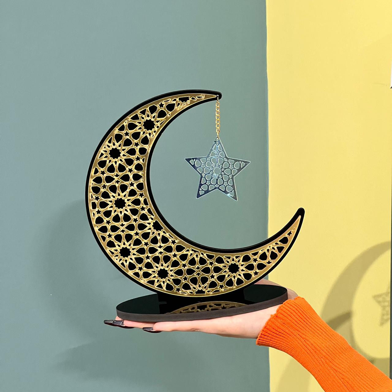 Moon & Star Tabletop Decor