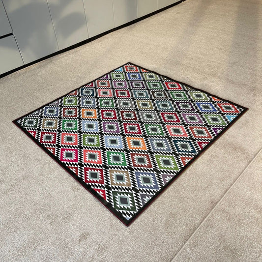 150x150cm Leather Texture Outdoor Trip Rug