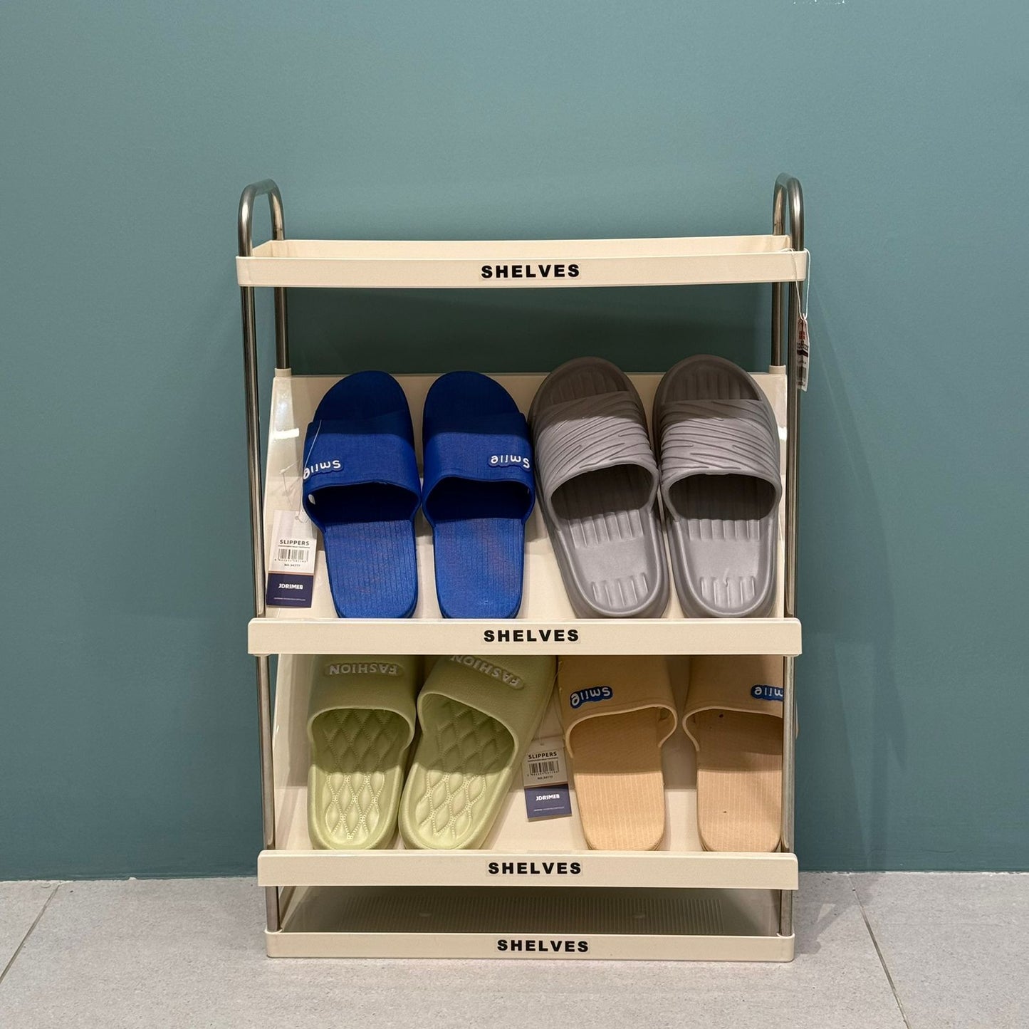 3-Tier Slanted Shoe Rack Organizer