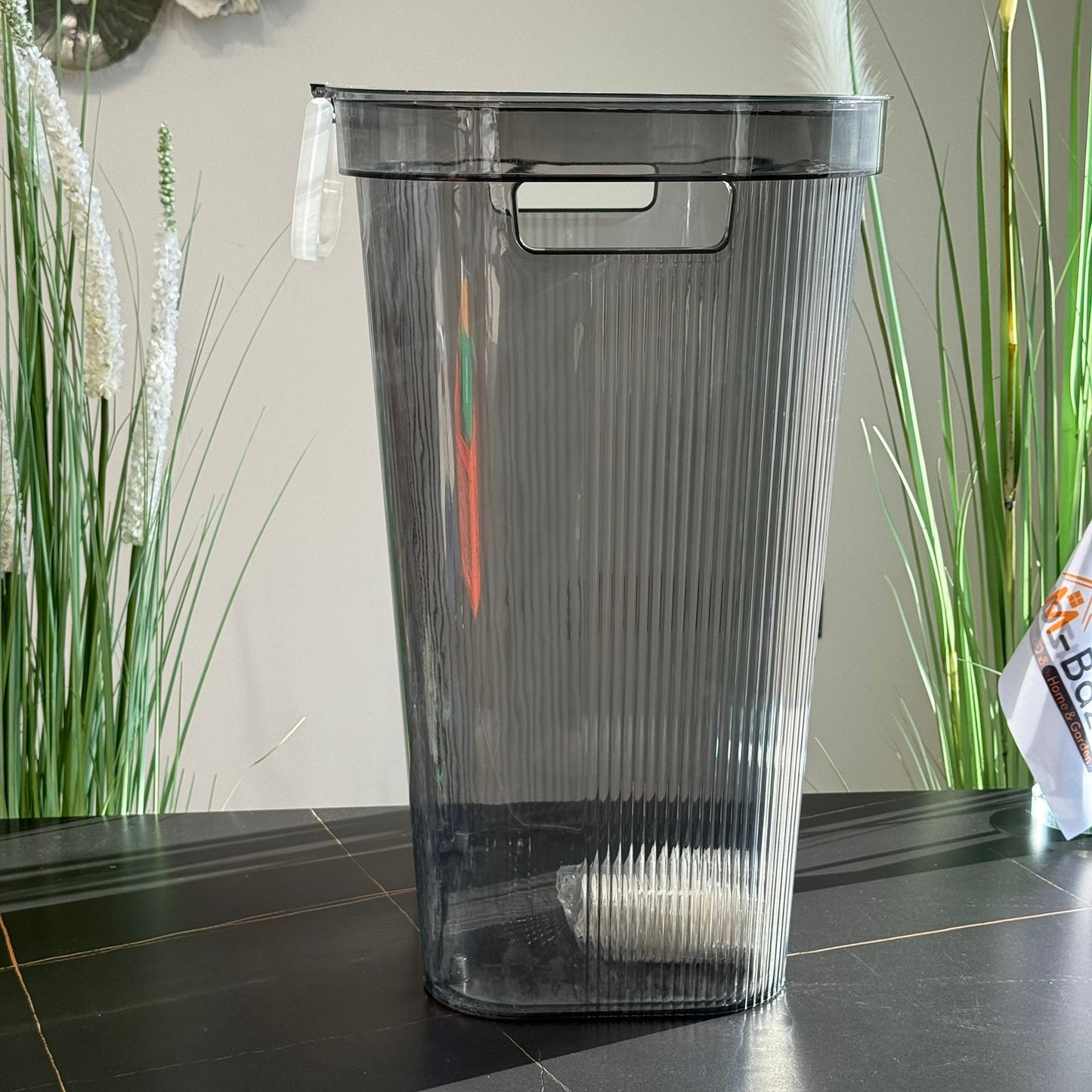 2-Sized Modern Transparent Plastic Storage Container