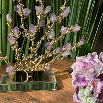 Crystal Gem Tree Decor
