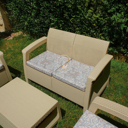 سێتی دانیشتنی باخچەی مۆدێرن