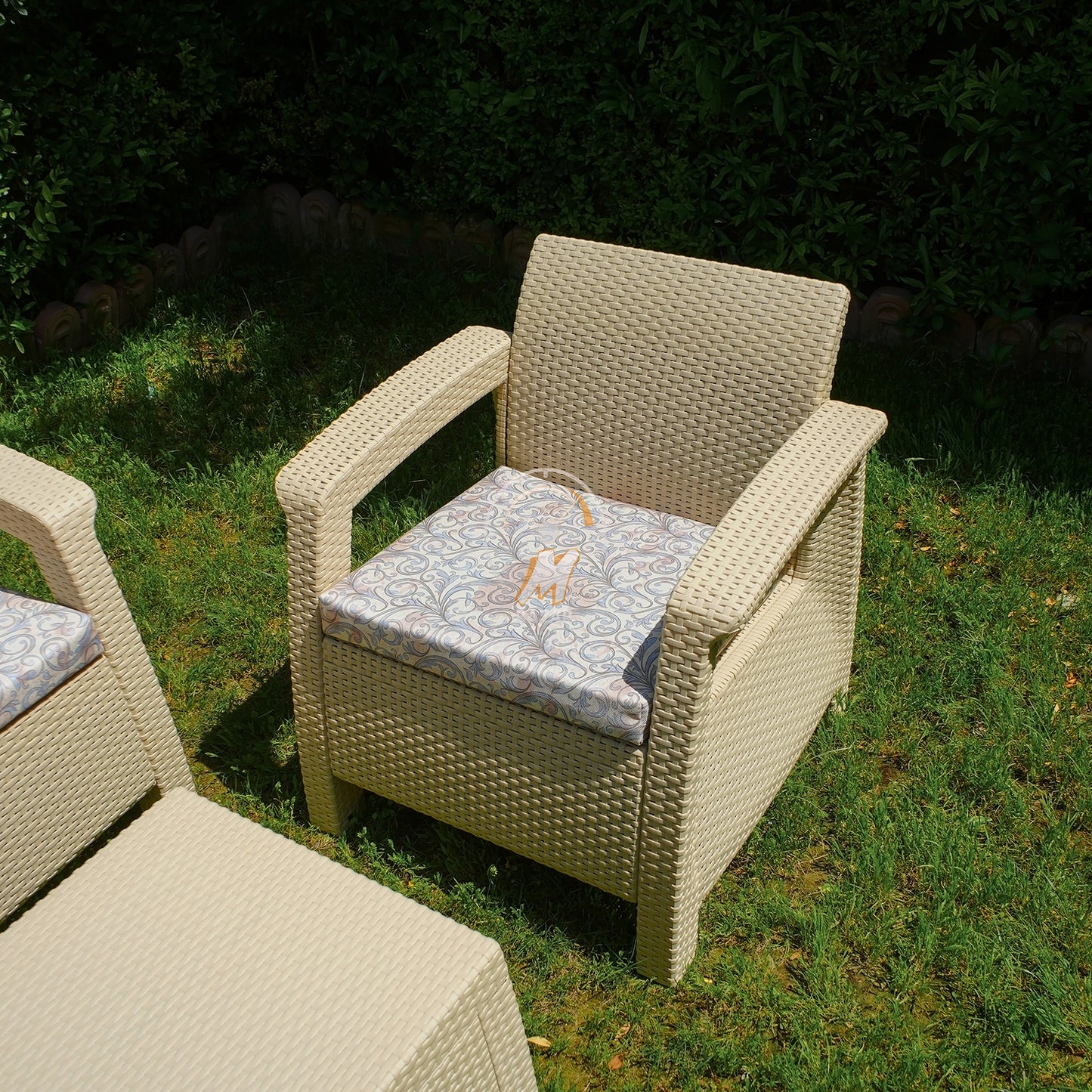 سێتی دانیشتنی باخچەی مۆدێرن